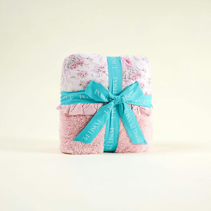 Roberta Ruffled Luxe Plush Patoo® Blanket