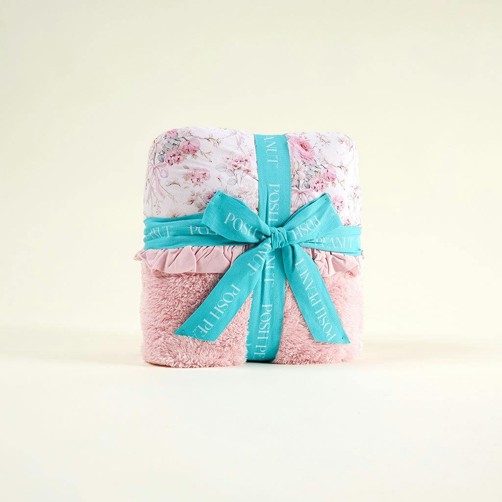 Roberta Ruffled Luxe Plush Patoo® Blanket
