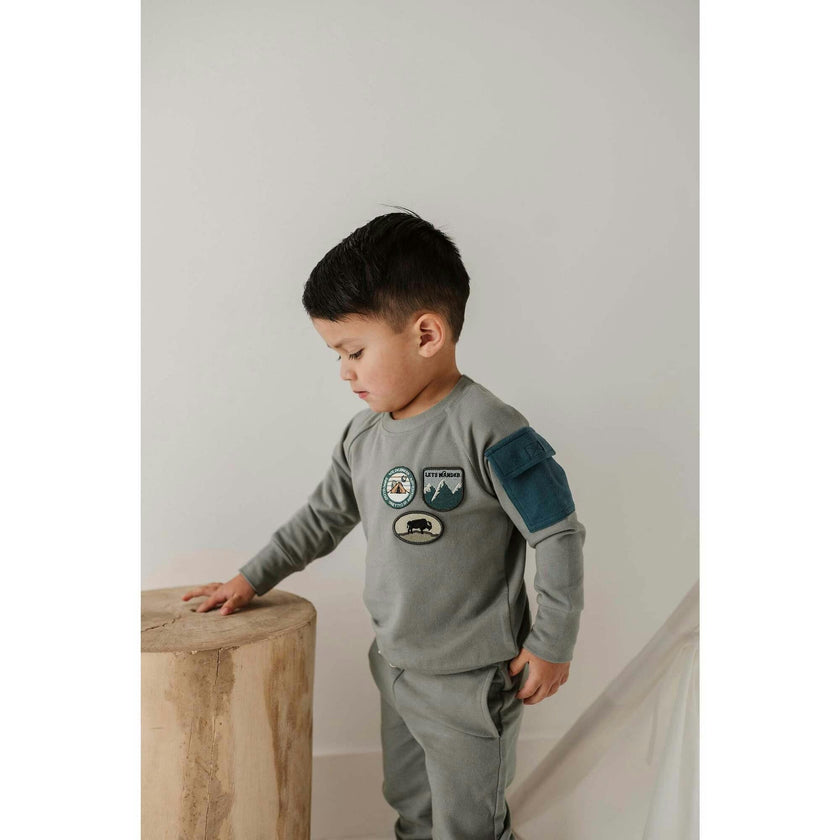 Boy's Raglan Sweatshirt