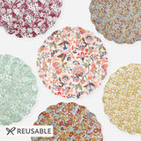Meri Meri x Liberty Rustic Hues Reusable Large Plates