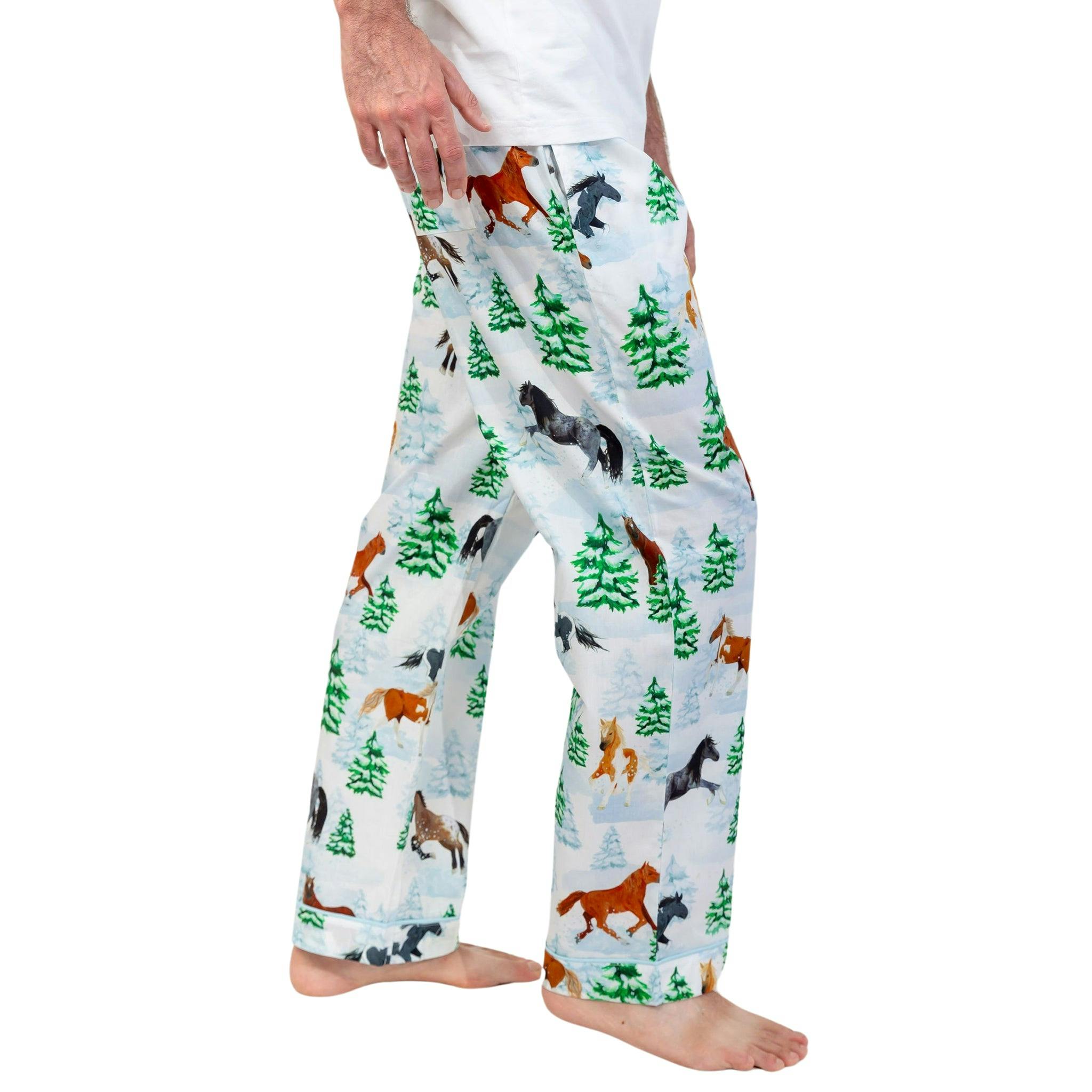 Men's Skydog Wild & Free PJ Pants - Organic Cotton Poplin