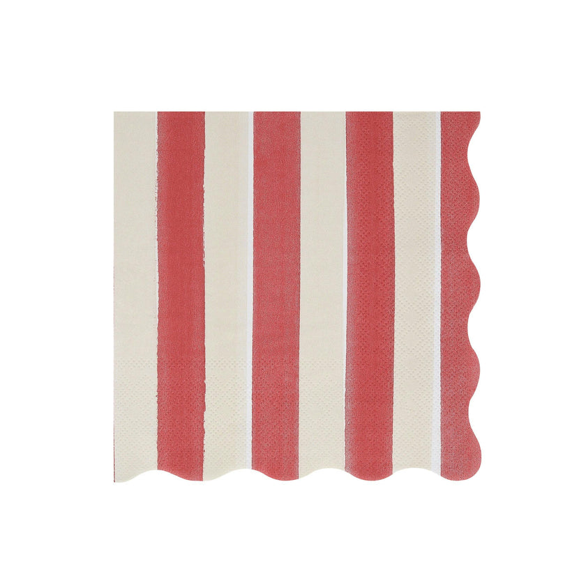 Fall Stripe Large Napkins