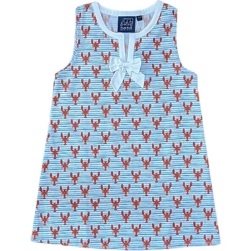 Lobster Wave Shift Dress