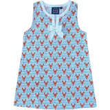Lobster Wave Shift Dress