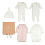 Organic Preemie Gift Set Girl Floral