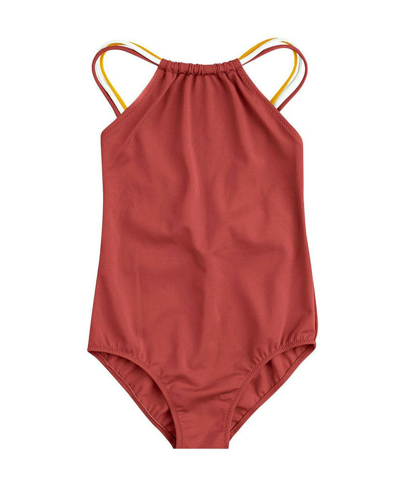 Frida One Piece Swimsuit Terracotta