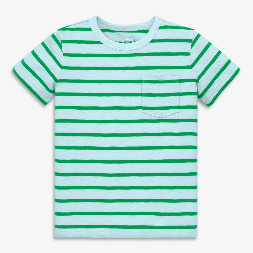 Kids pocket tee in stripe