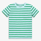 Kids pocket tee in stripe
