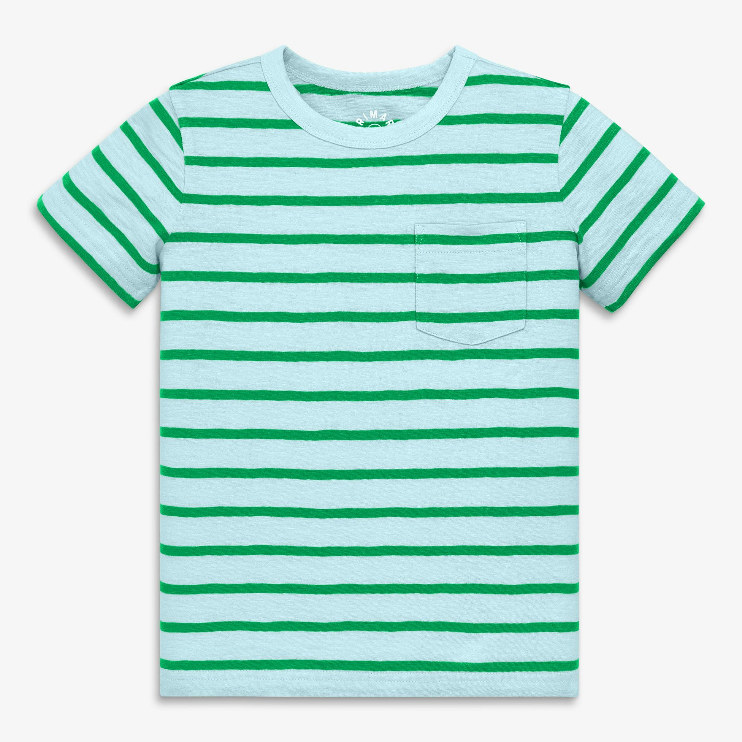 Kids pocket tee in stripe