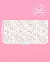 Be Mine Coloring Tablecloth - paper tablecloth