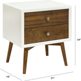 Palma Nightstand With USB Port