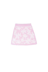 Chestnut Leaves Pencil Skirt | Bubble Gum