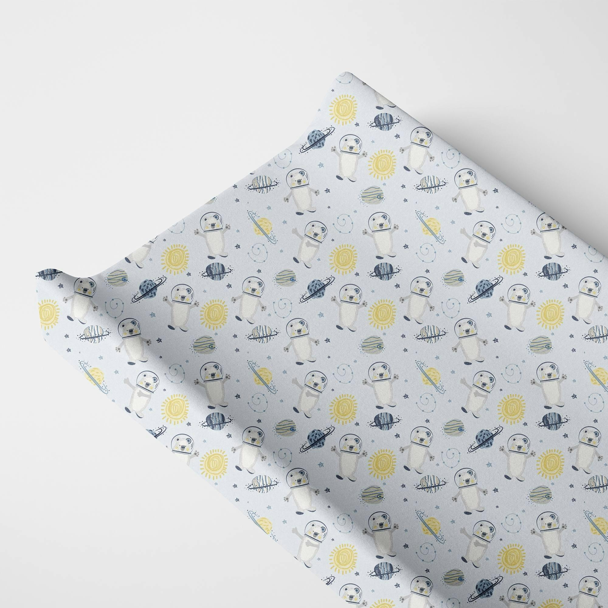 Print Organic Changing Pad Cover
