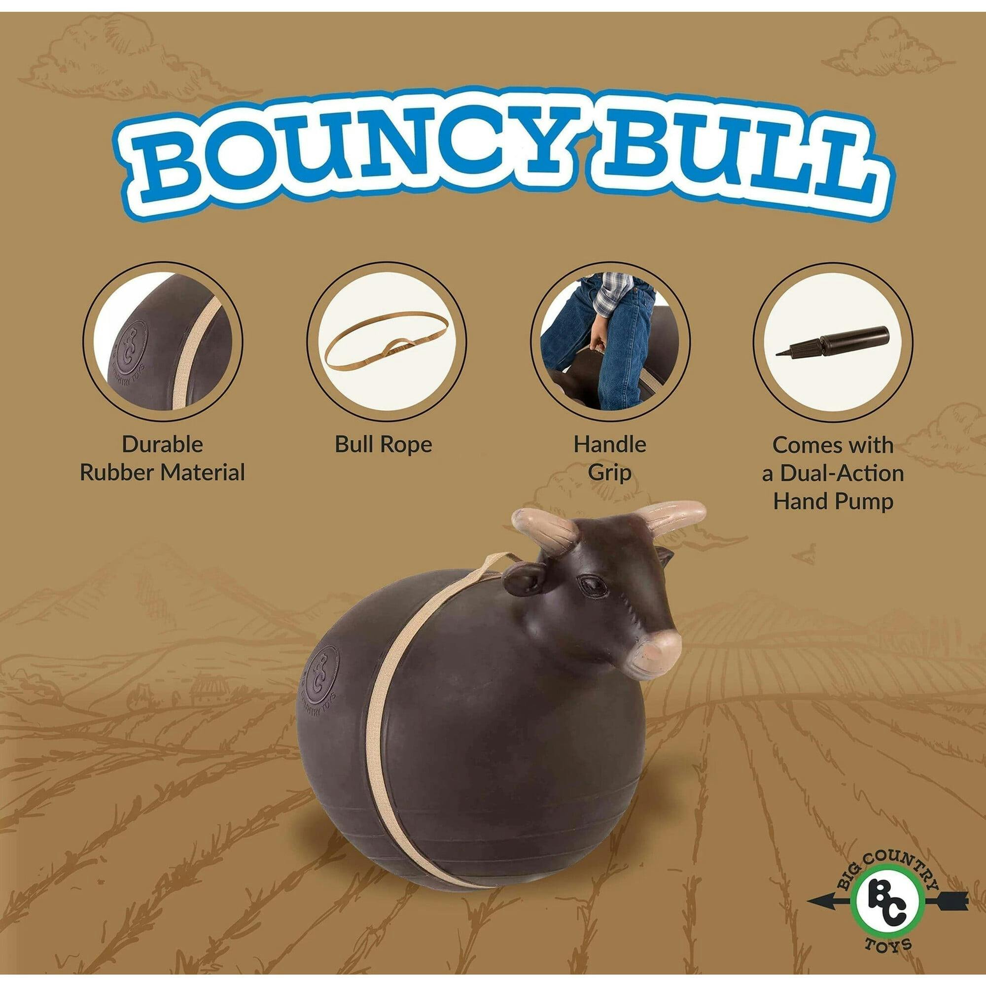 Rodeo Bouncy Bull Inflatable Hopper Ride-on