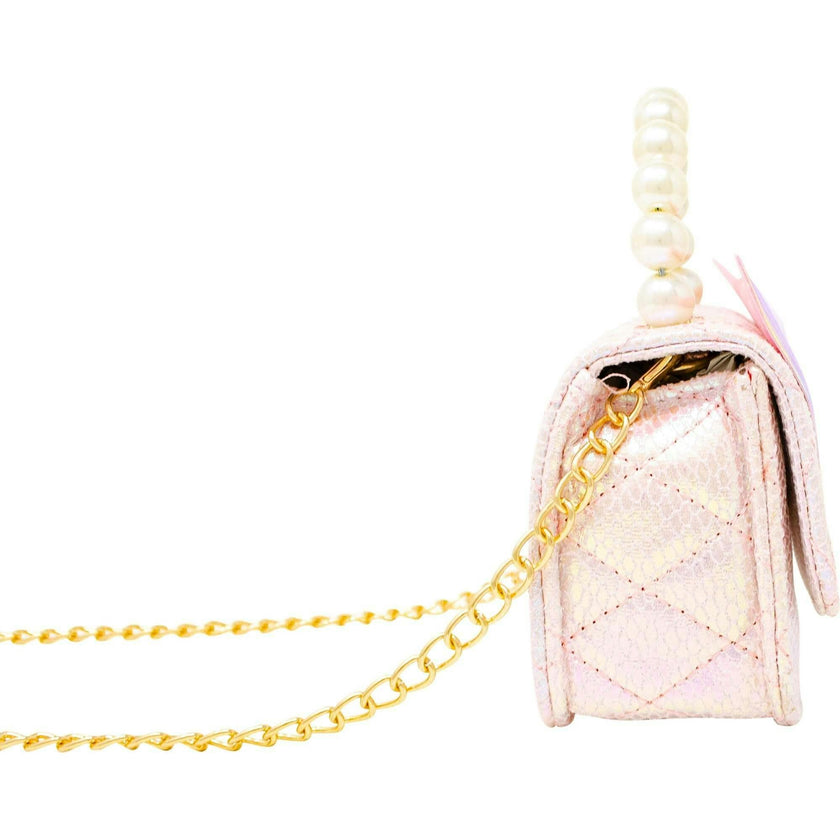 Mermaid Tail Pearl Handle Bag