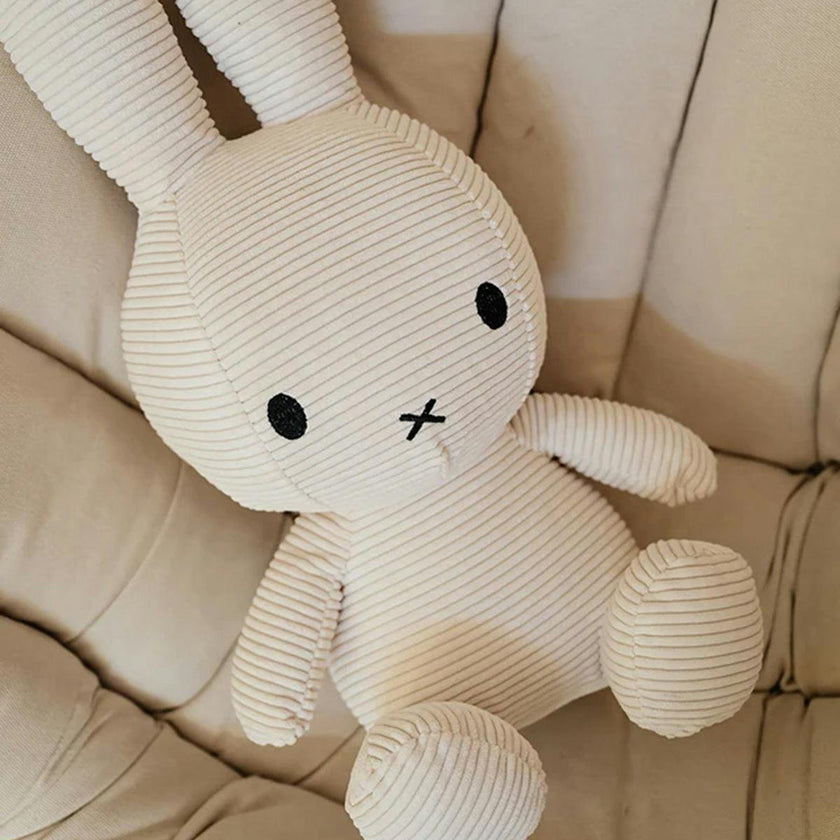 Plush Miffy ECO Fuzzy Offwhite 7"