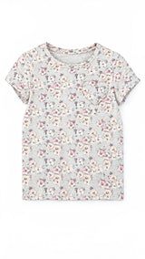 T-Shirt in Blush Meadow