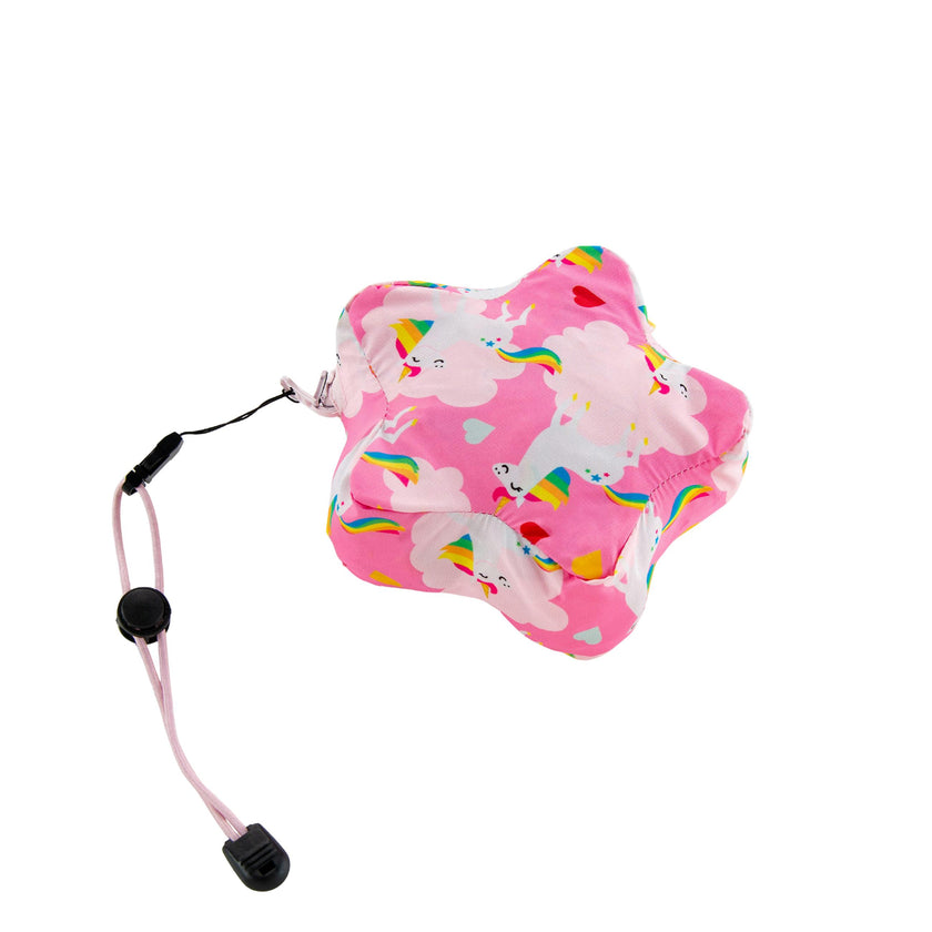 Max Reversible Rain Jacket Windbreaker, Dancing Unicorn