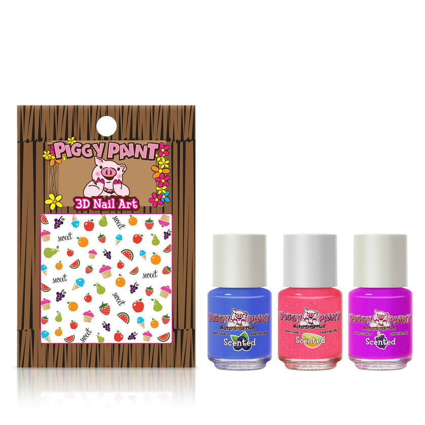 Scented Berry Bestie - Gift Set - Kids Non-toxic Nail Polish