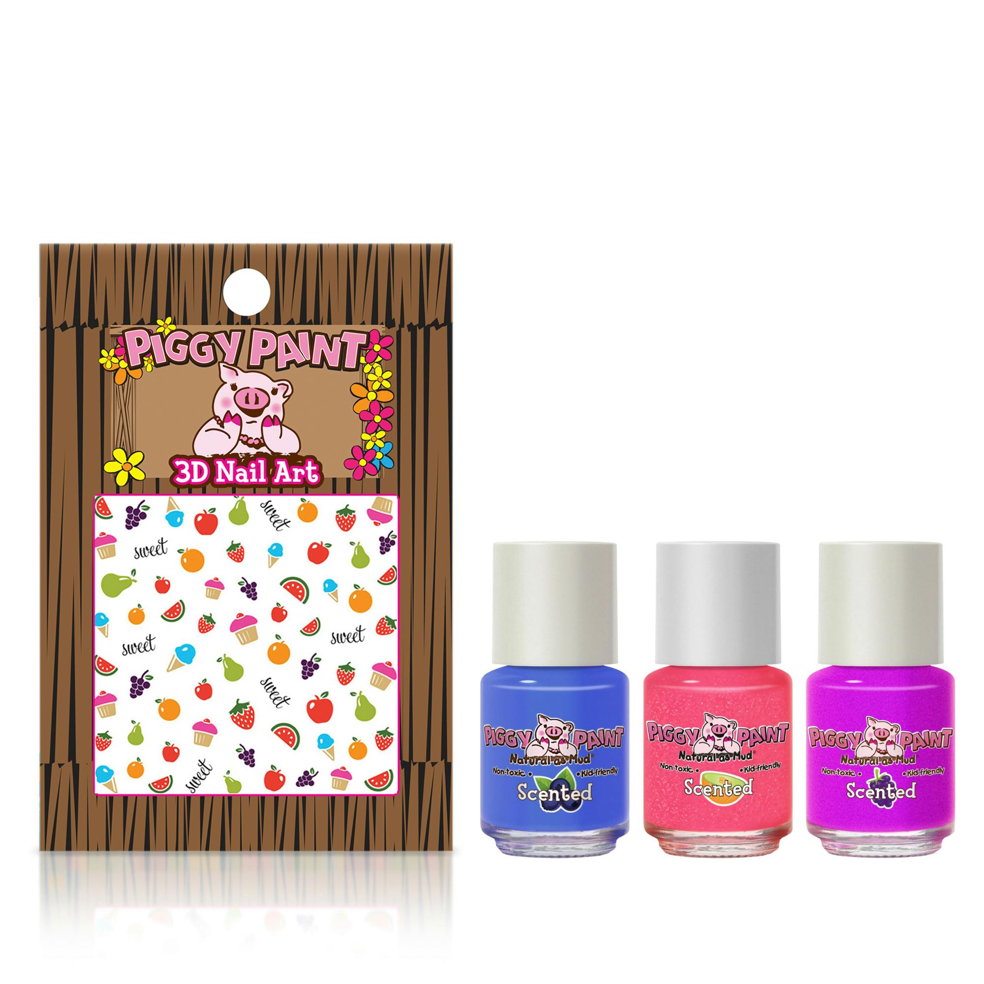 Scented Berry Bestie - Gift Set - Kids Non-toxic Nail Polish