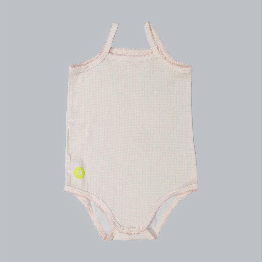 Baby Girl Sleeveless 4pc Onesie Set