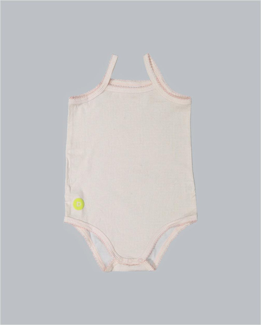 Baby Girl Sleeveless 4pc Onesie Set