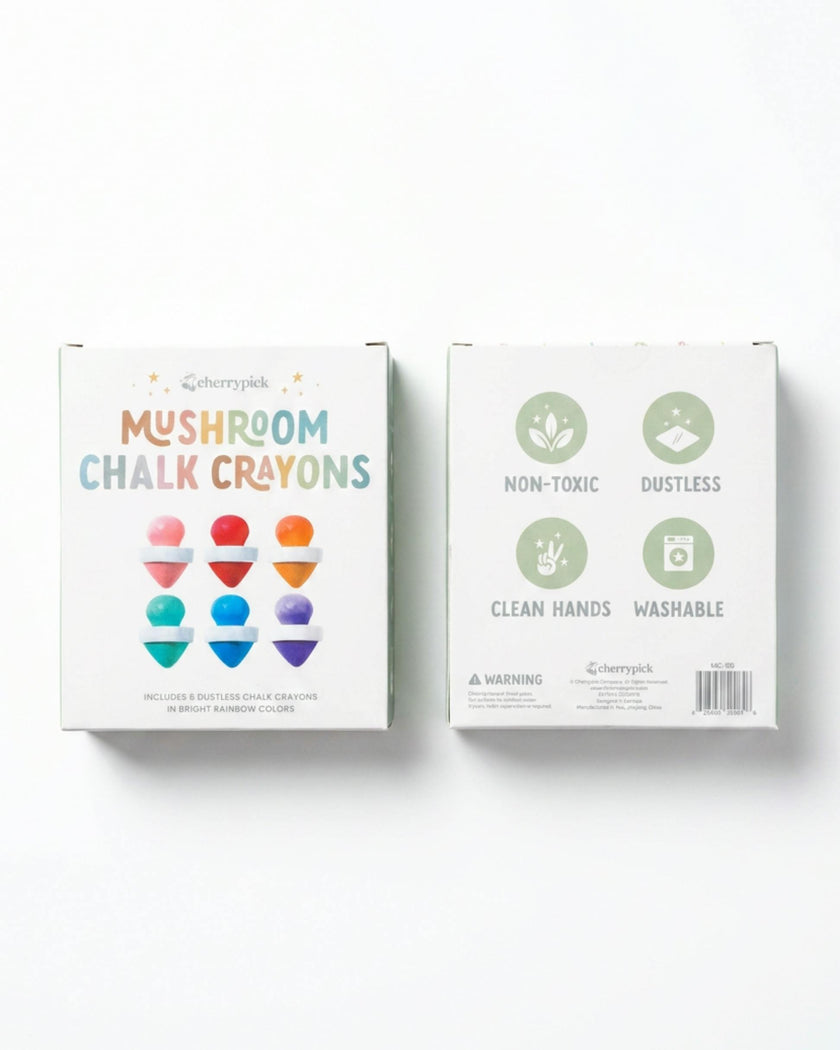 Mushroom Chalk Crayons for Magic Playwall
