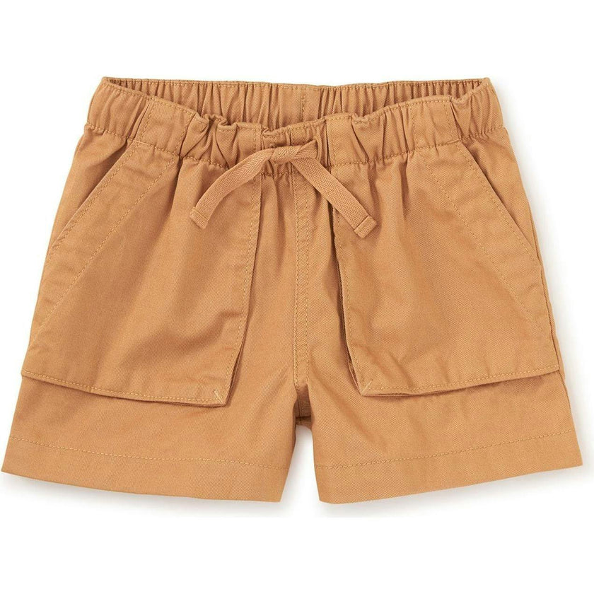 Woven Camp Shorts, Brown