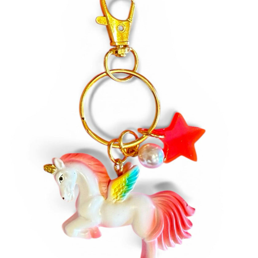 UNICORN BAG / KEY CHARM