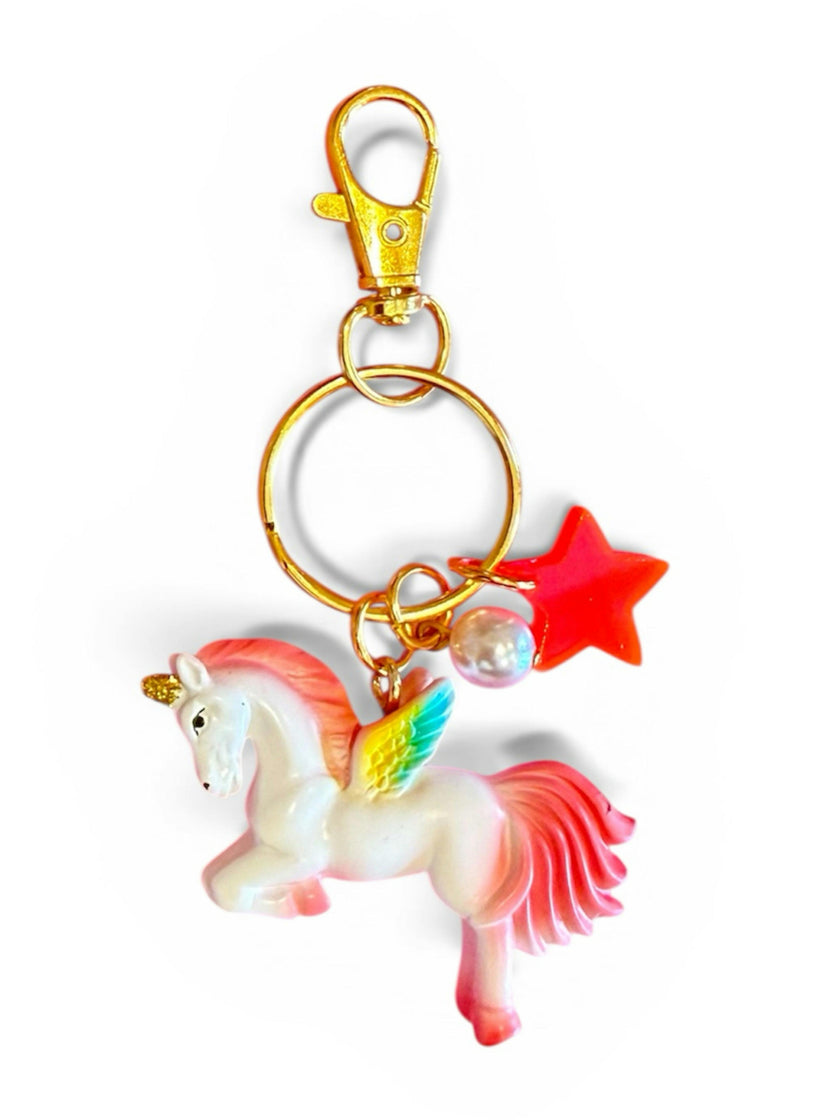 UNICORN BAG / KEY CHARM