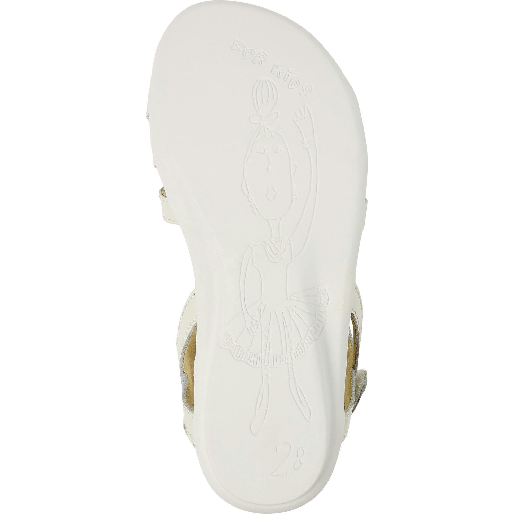 Right Sandals, White