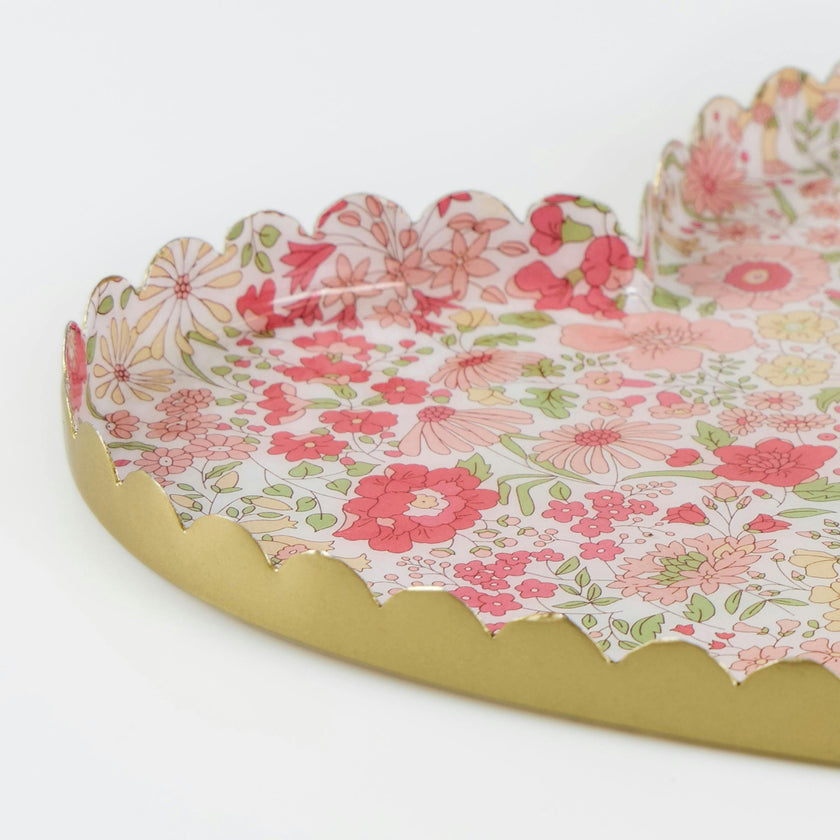 Meri Meri x Liberty Heart Large Accessory Tray
