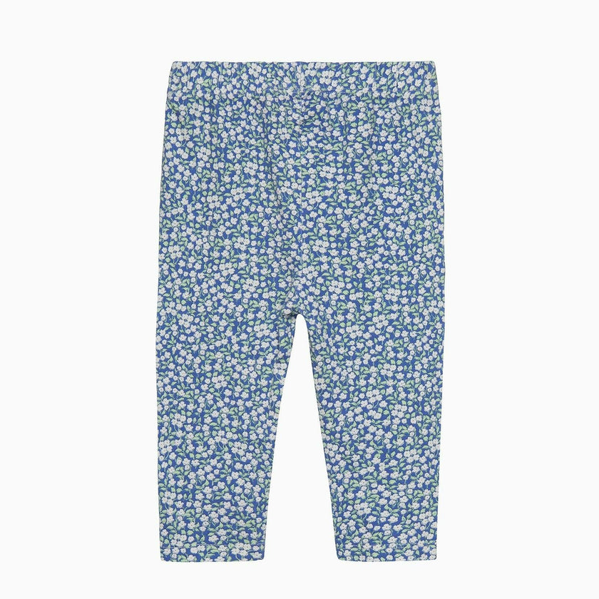 Baby Leggings in Blue Floral