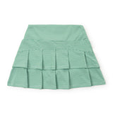 Margot Girls' Performance Skirt by LH Sport Green Stripes