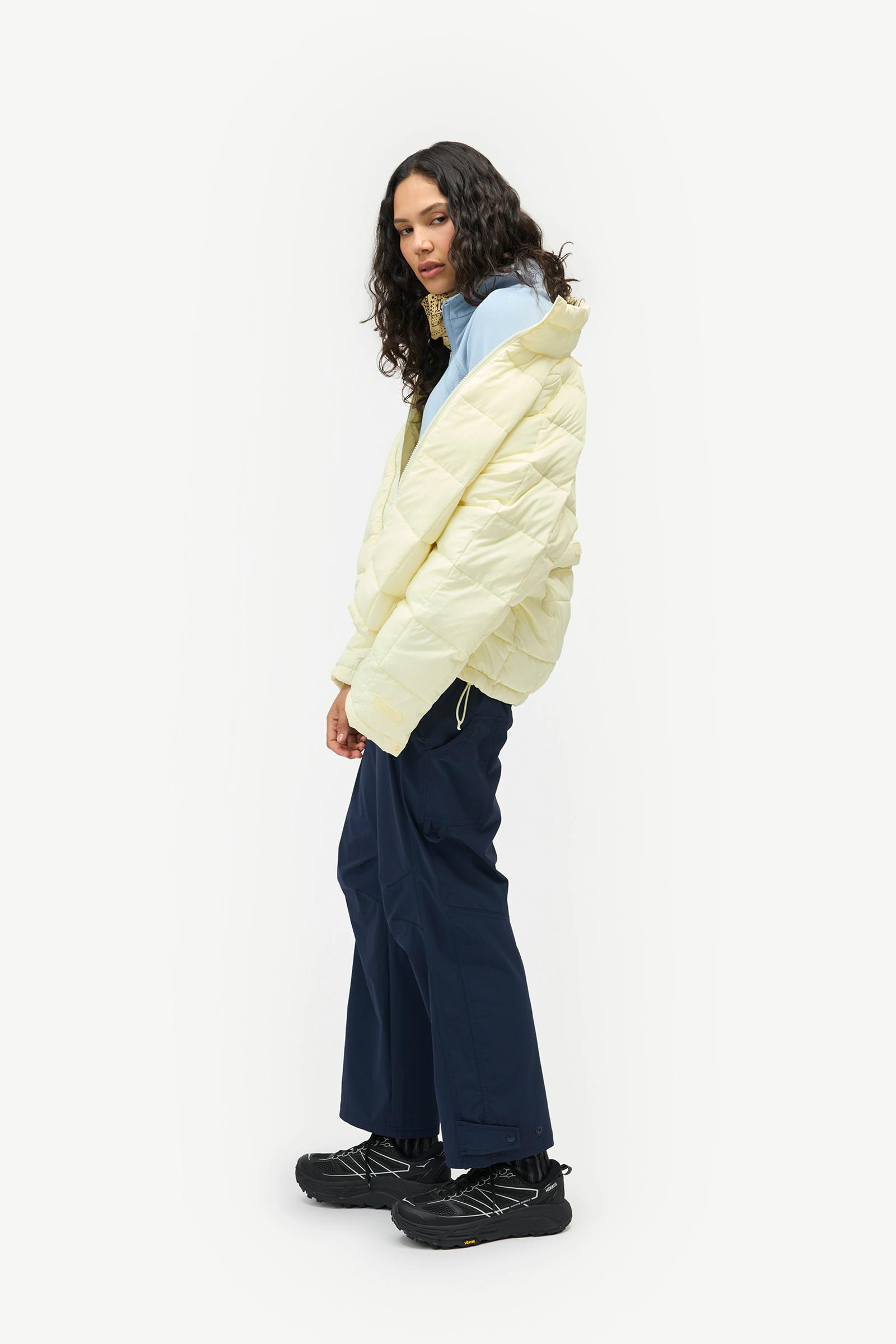 Nellie Packable Puffer Jacket, Chardonnay