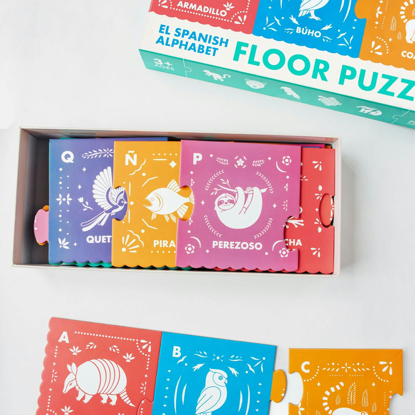 El Spanish Alphabet Jumbo Floor Puzzle