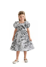 Black Encrè Floral Garden Dress