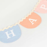 Happy Birthday Fabric Garland