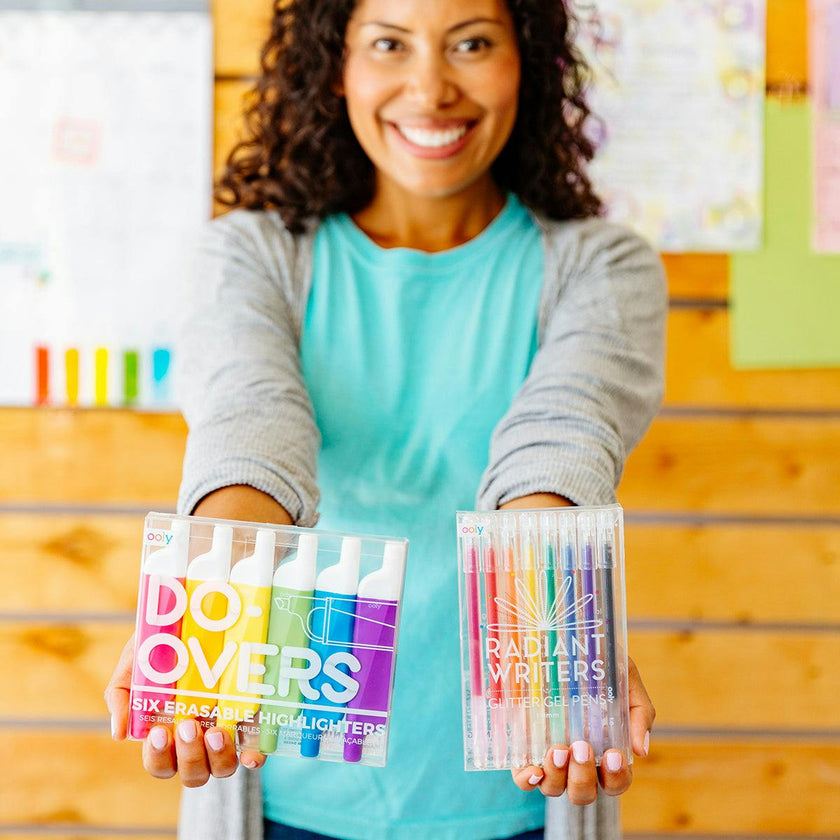 Radiant Writers Glitter Gel Pens - Set of 8