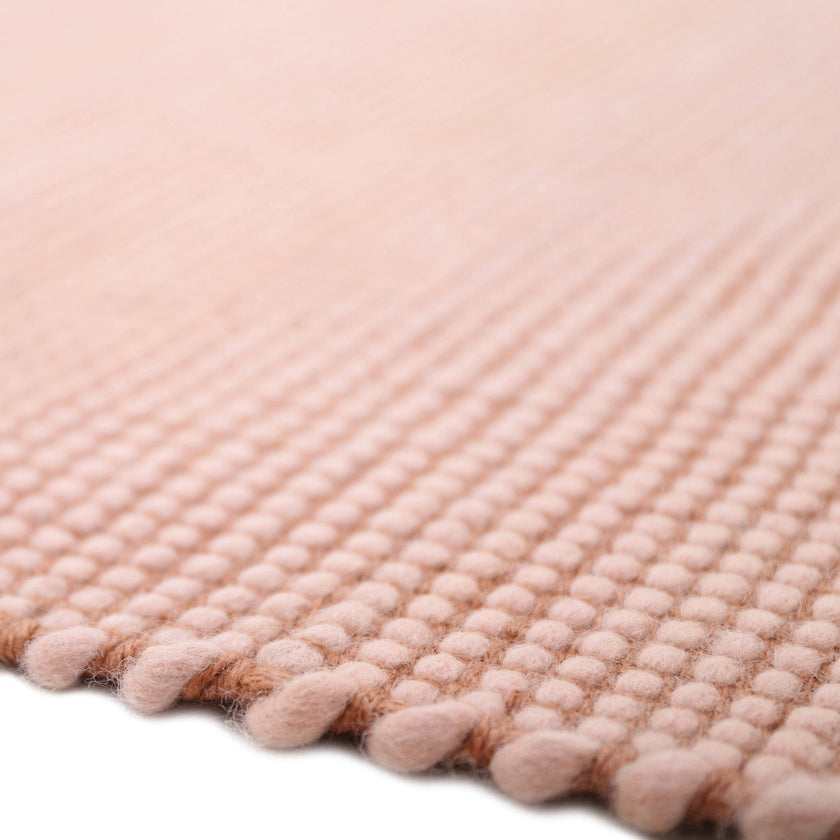 Bergen Hand-Woven Contemporary Wool Square Rug