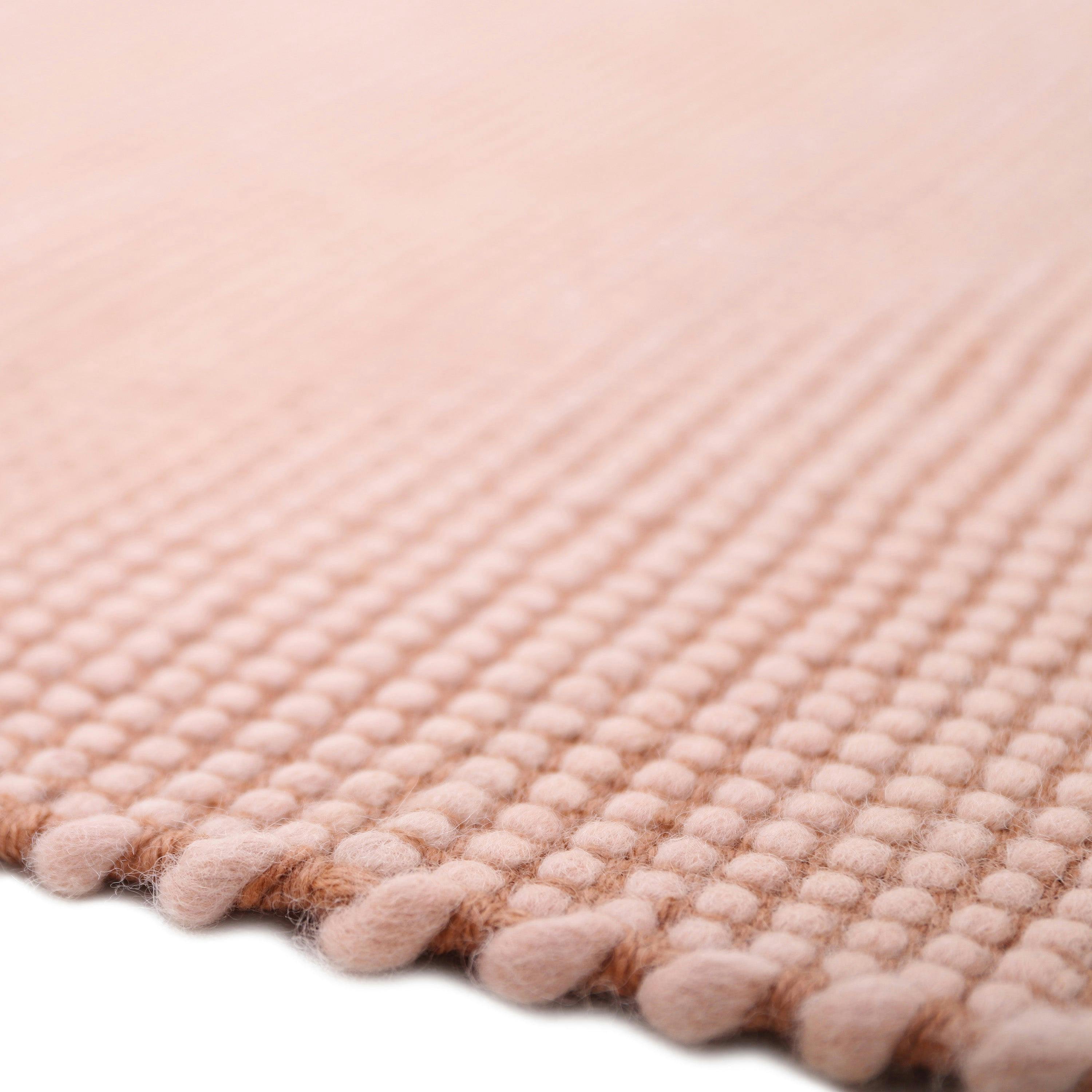 Bergen Hand-Woven Contemporary Wool Square Rug