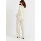Pure Cashmere Wide Leg Pants