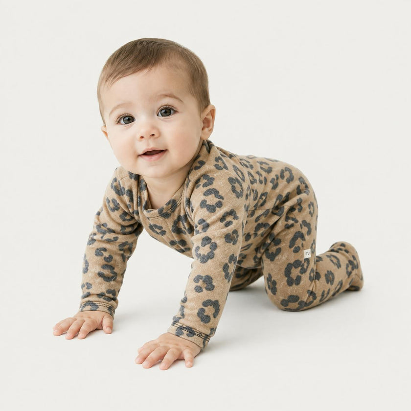 Brushed Hacci Animal Pajama