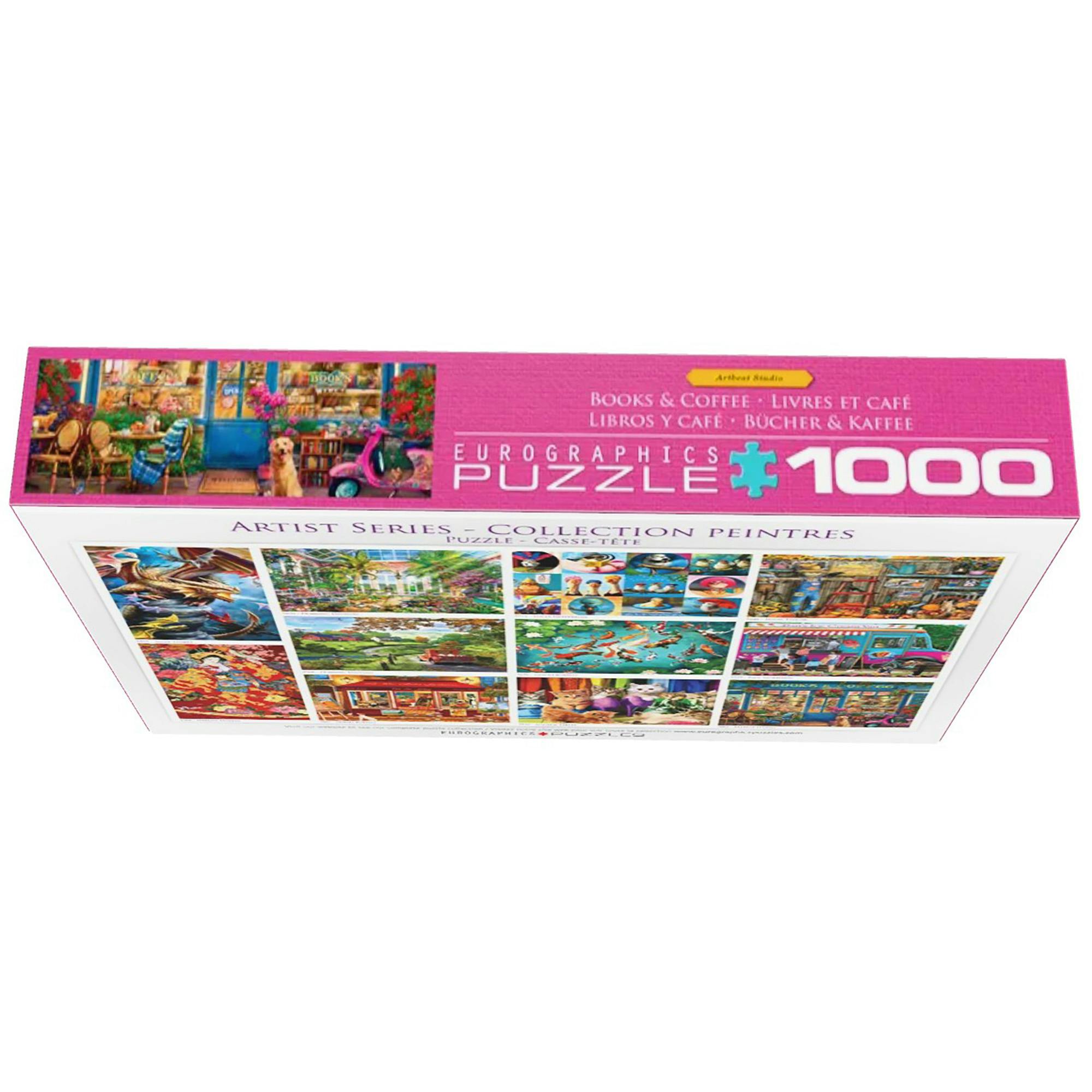 Books & Coffee - 1000 PC Puzzle