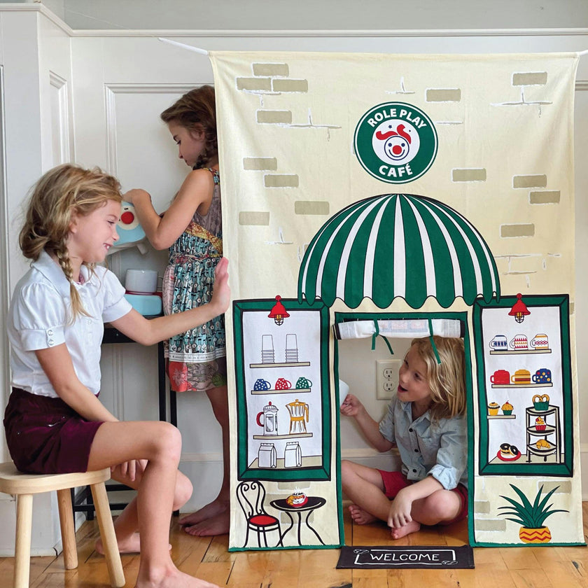 Cafe Doorway Tent with Play Accessories