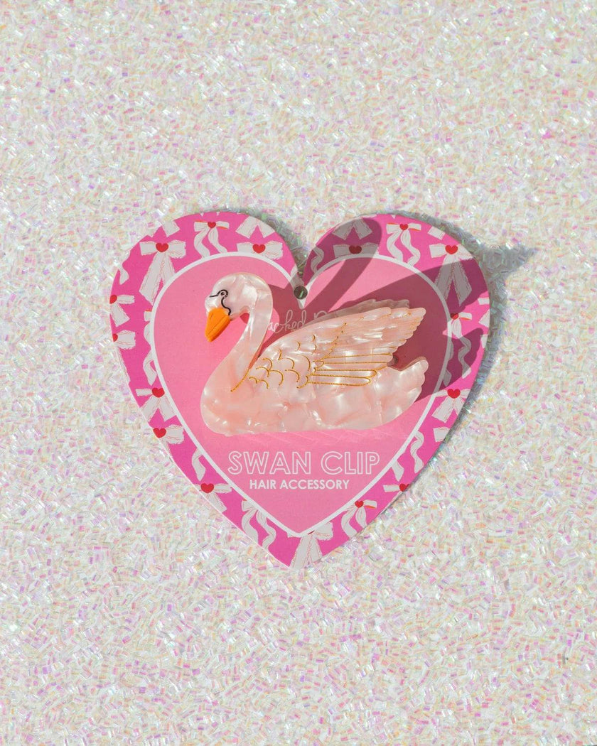 Packed Party Swan Style Claw Clip