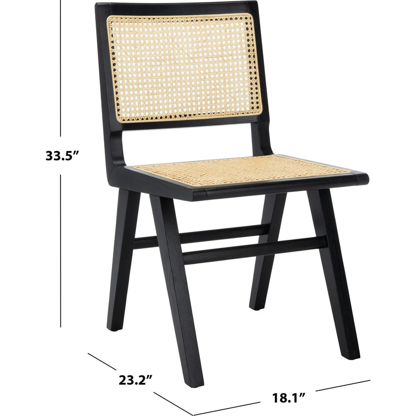 Set of 2 Hattie French Cane Chair