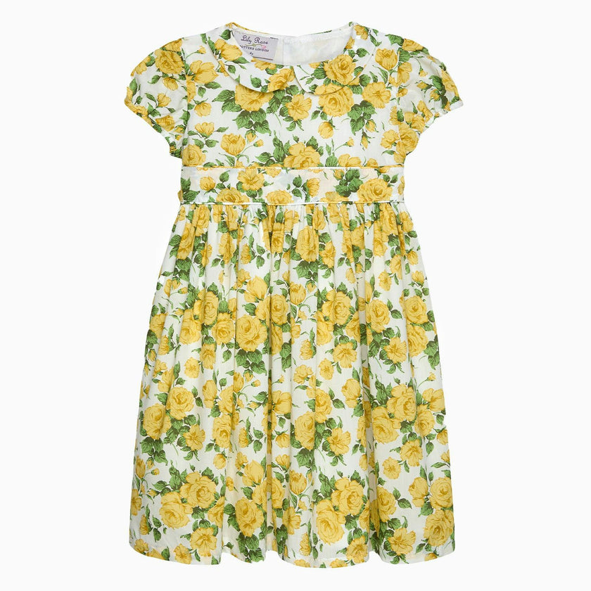 Carline Rose Dress Yellow