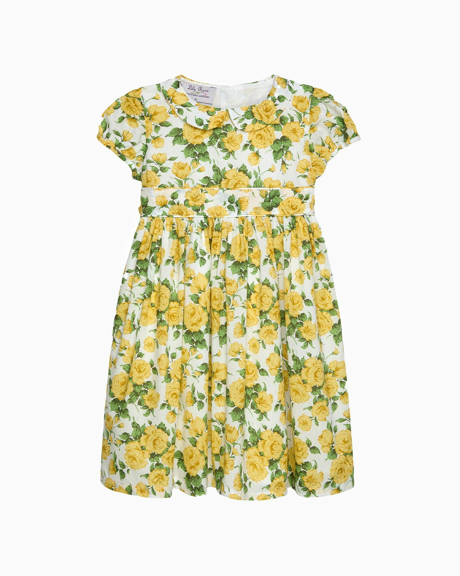 Carline Rose Dress Yellow