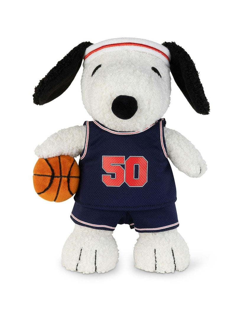 Plush Peanuts Snoopy Basketball 9"